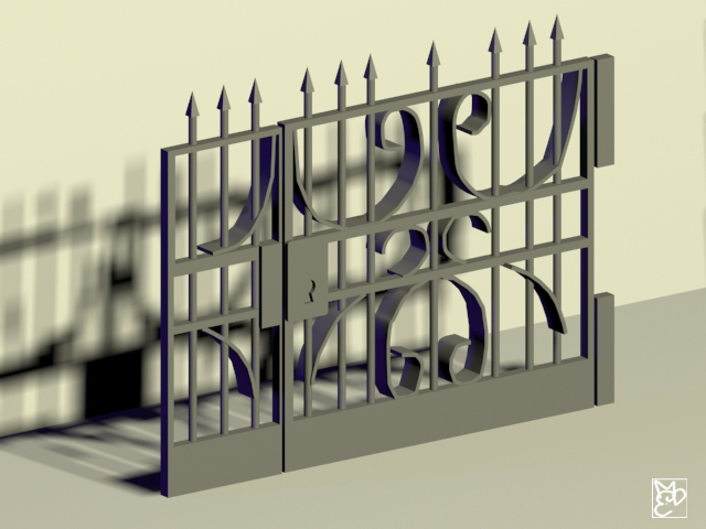 Puerta 3D